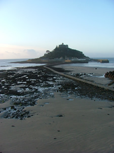 St Michael's Mount as seen from Marazion.