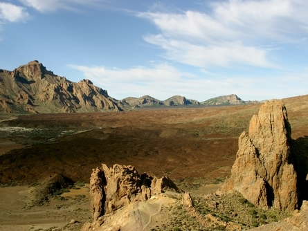 Landscape around El Teide